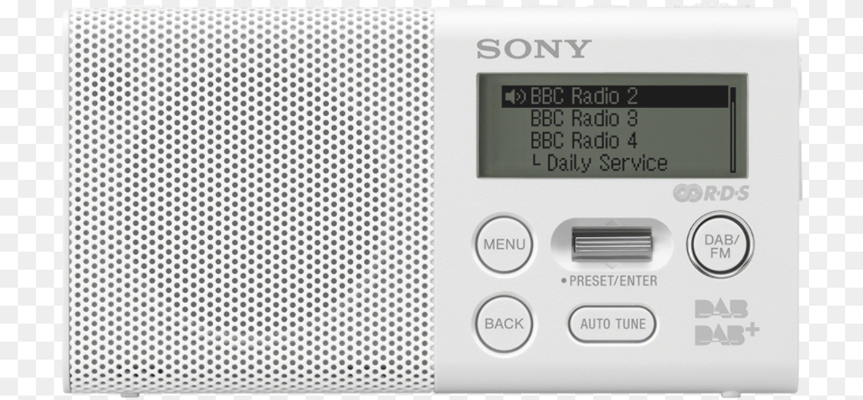 Sony Xdr P1dbp Pocket Dabdab Radio White Sony Radio Xdr P1dbpb White, Electronics Free Png Download
