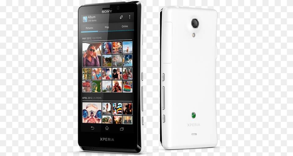 Sony Xperia T White, Electronics, Mobile Phone, Phone, Adult Png Image