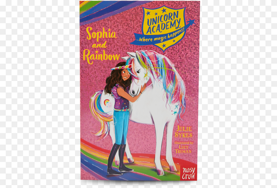 Sophia Amp Rainbow Unicorn Academy 1 Sophia And Rainbow, Advertisement, Book, Comics, Poster Png