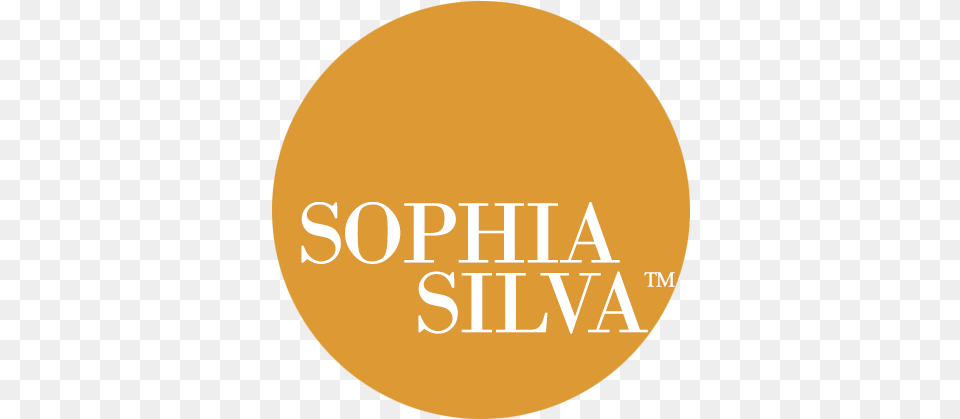 Sophia Silva Logo Circle, Gold, Disk Free Png
