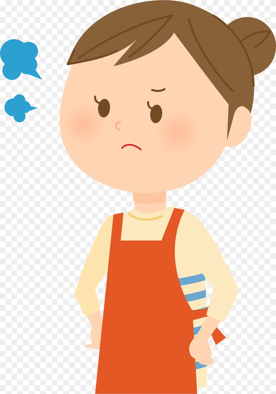 Sophia Woman Is Angry Clipart, Baby, Person, Cartoon, Face Free Png Download