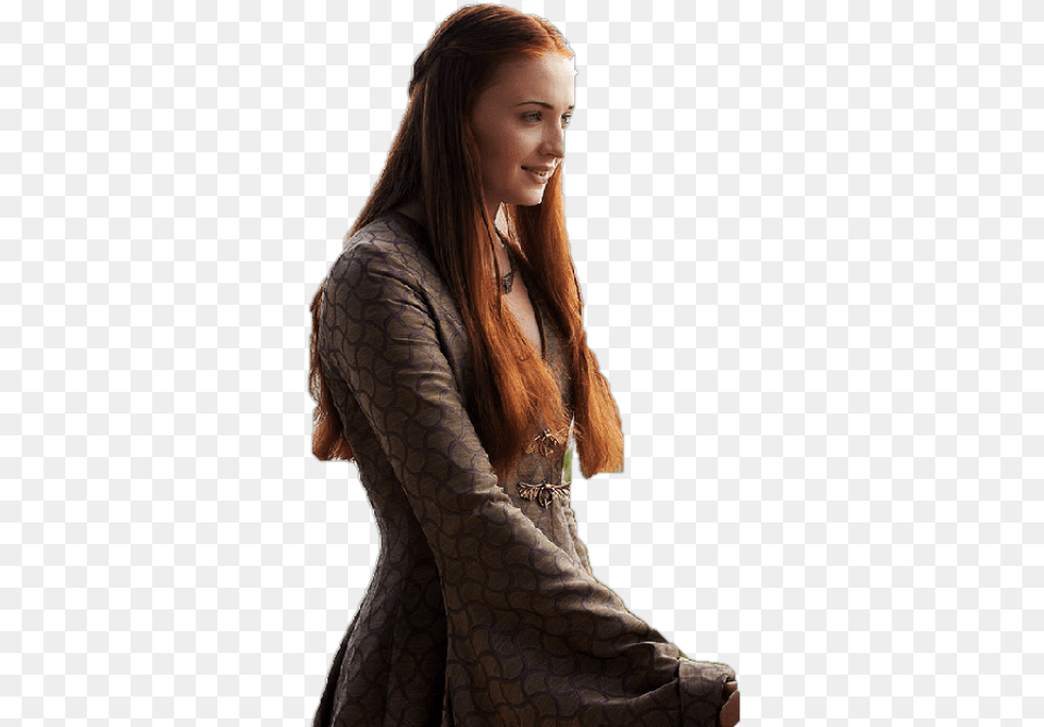 Sophie Turner You Meet Someone Who Loves Game, Adult, Smile, Sleeve, Portrait Png