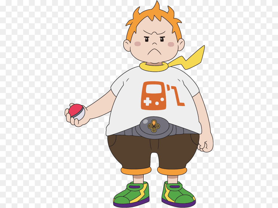 Sophocles Sm Pokemon Sun And Moon Anime Characters, Baby, Person, Face, Head Png Image