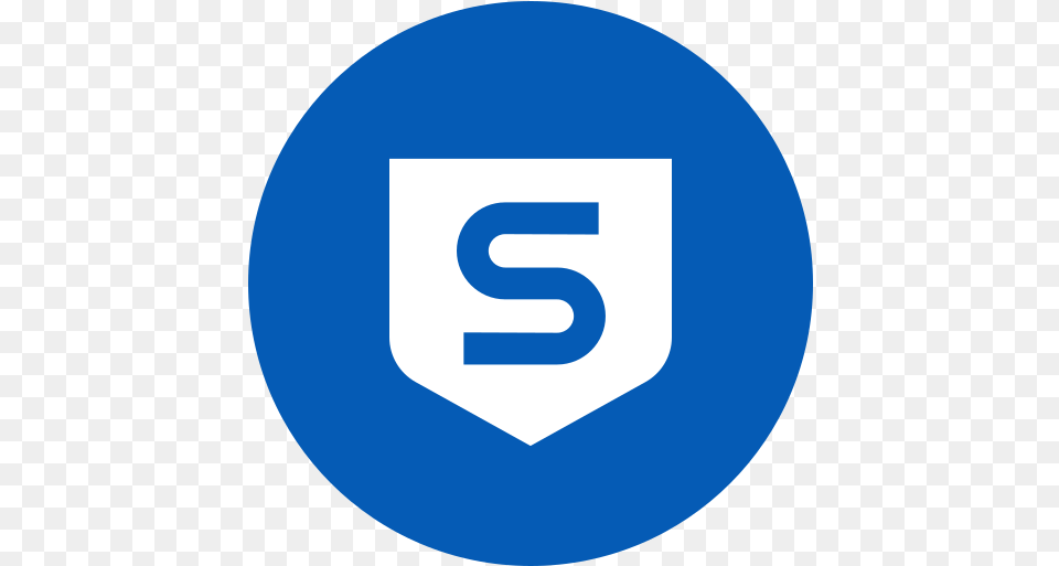 Sophos Icon Of Aegis Vertical, Logo, Disk, Symbol, Sign Free Png Download