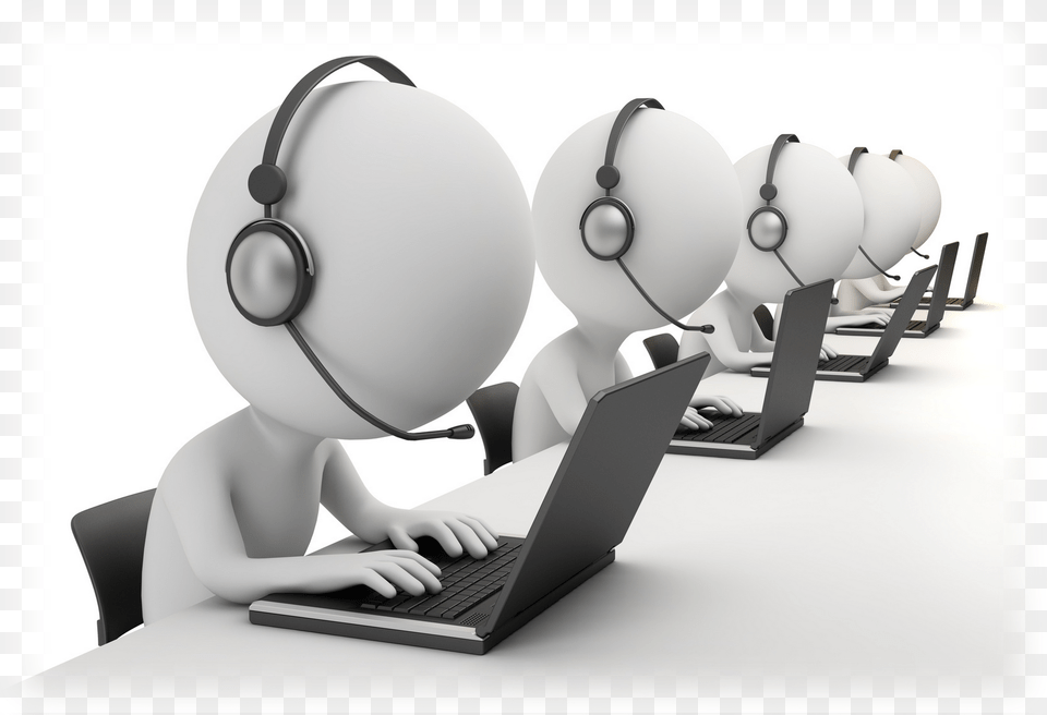 Soportetecnico 3d Small People Call Center Mug, Computer, Electronics, Pc, Laptop Free Png Download
