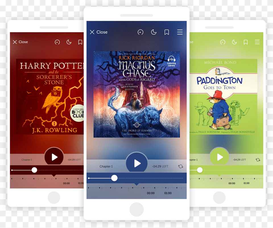 Sora App Audio Books, Advertisement, Poster, Person, Phone Png