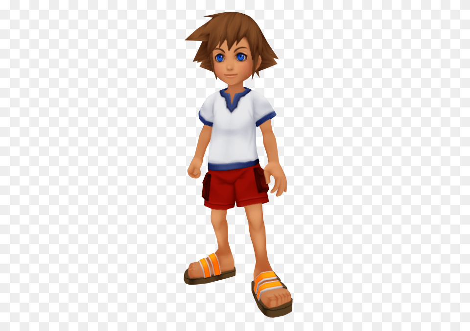 Sora Believes In You You Holly Jolly Dingus Bbs Sora Look, Shorts, Clothing, Boy, Person Png