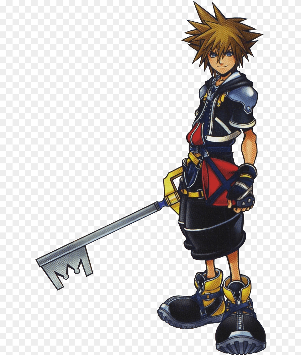 Sora De Kingdom Hearts, Book, Comics, Publication, Person Png