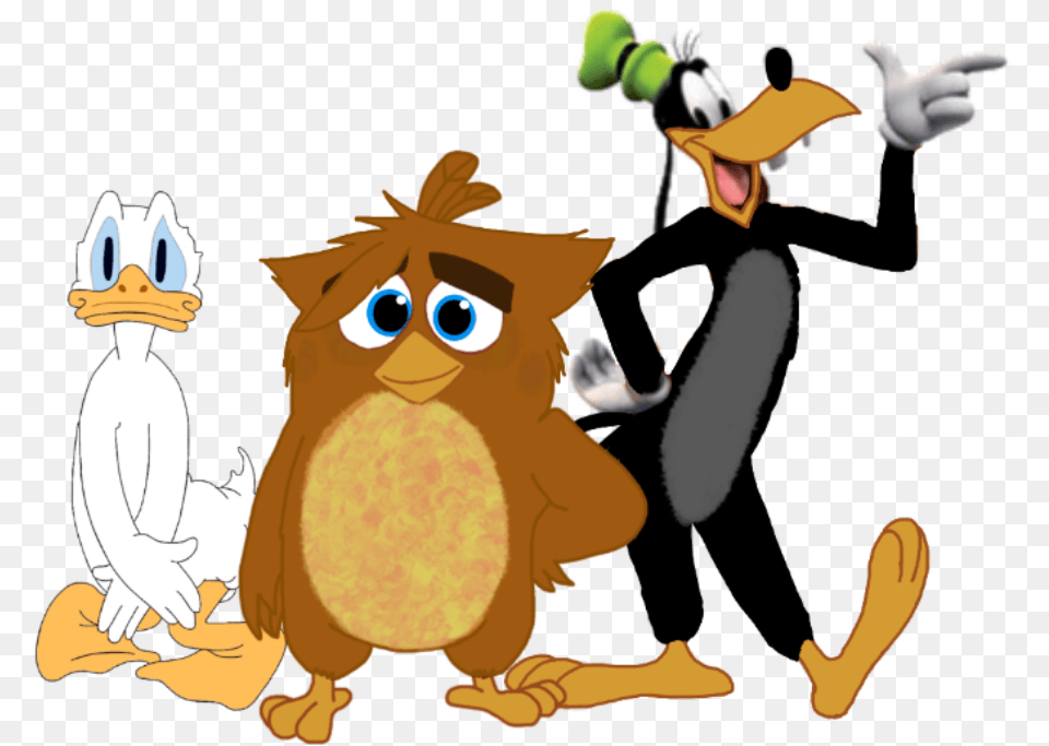 Sora Donald And Goofy Donald Sora, Cartoon, Baby, Person, Face Free Transparent Png