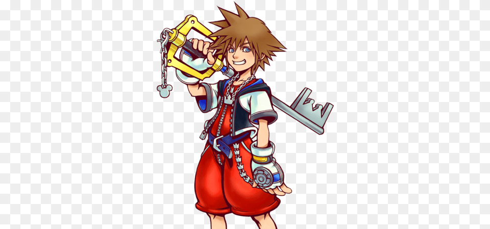 Sora Sora Kingdom Hearts, Book, Comics, Publication, Baby Png