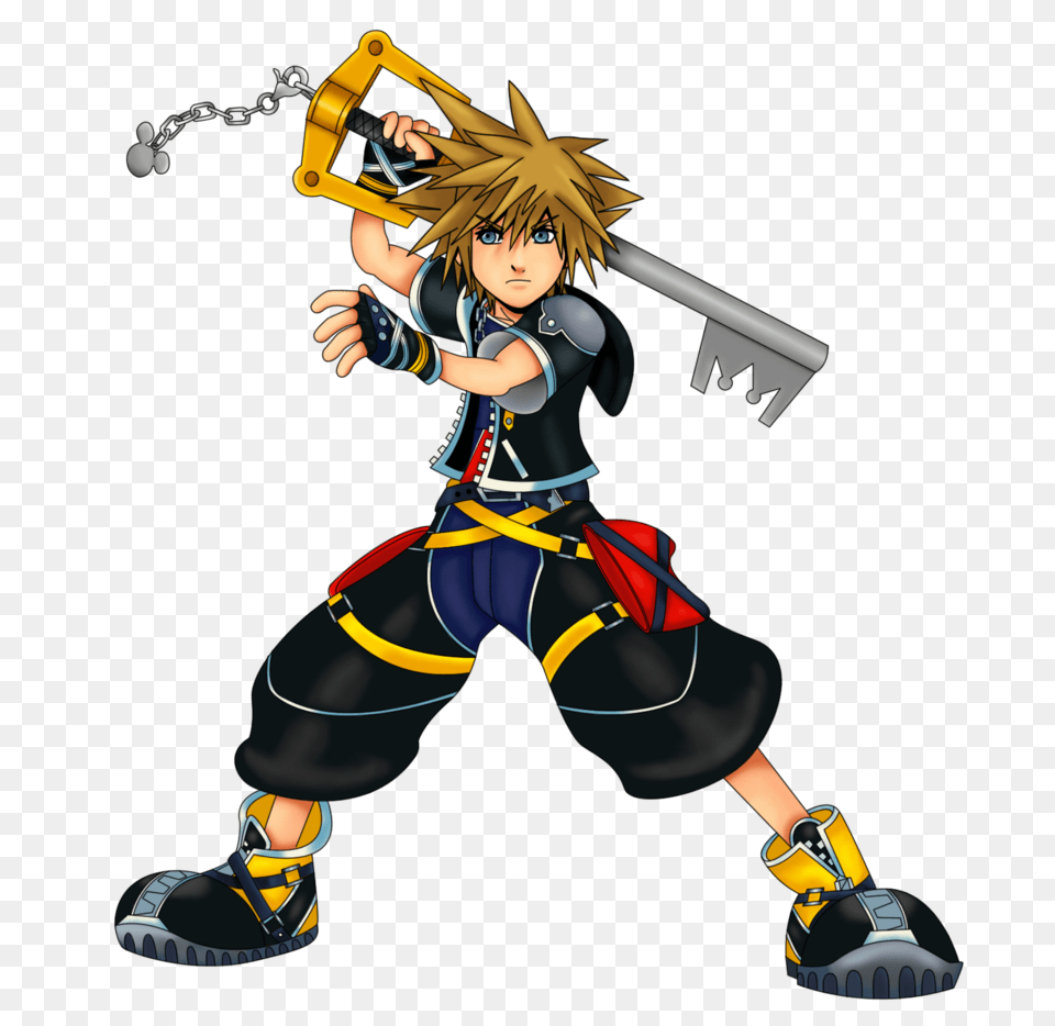 Sora Vs Sephiroth, Book, Comics, Publication, Person Free Png