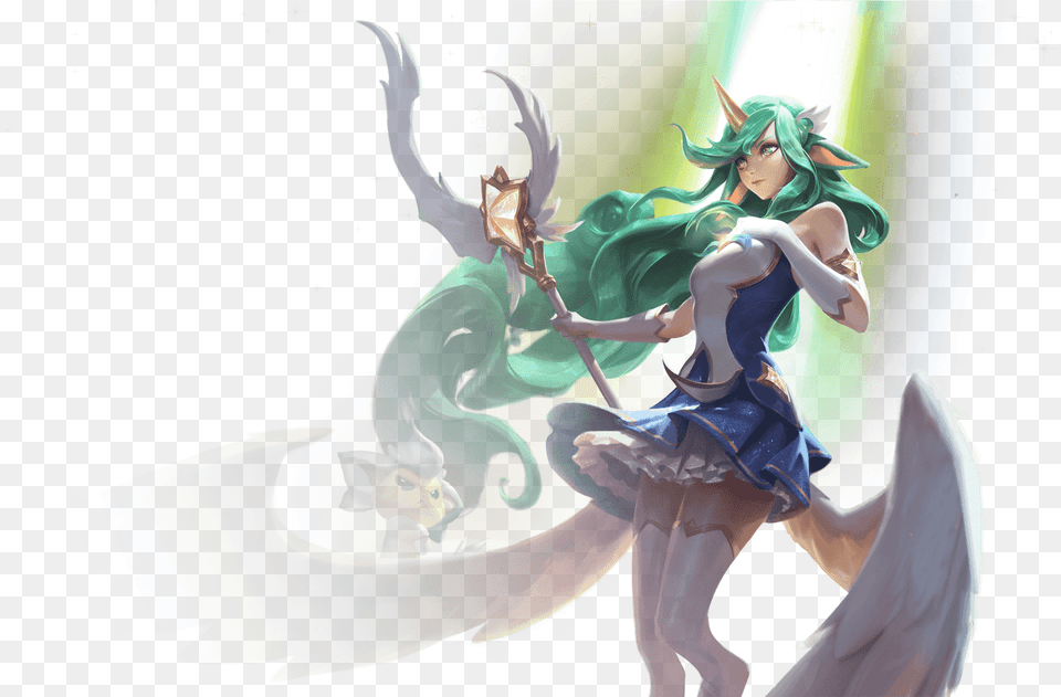 Soraka V Binh Tinh T Game Lol League Of Legends Star Guardian, Adult, Person, Female, Woman Png Image
