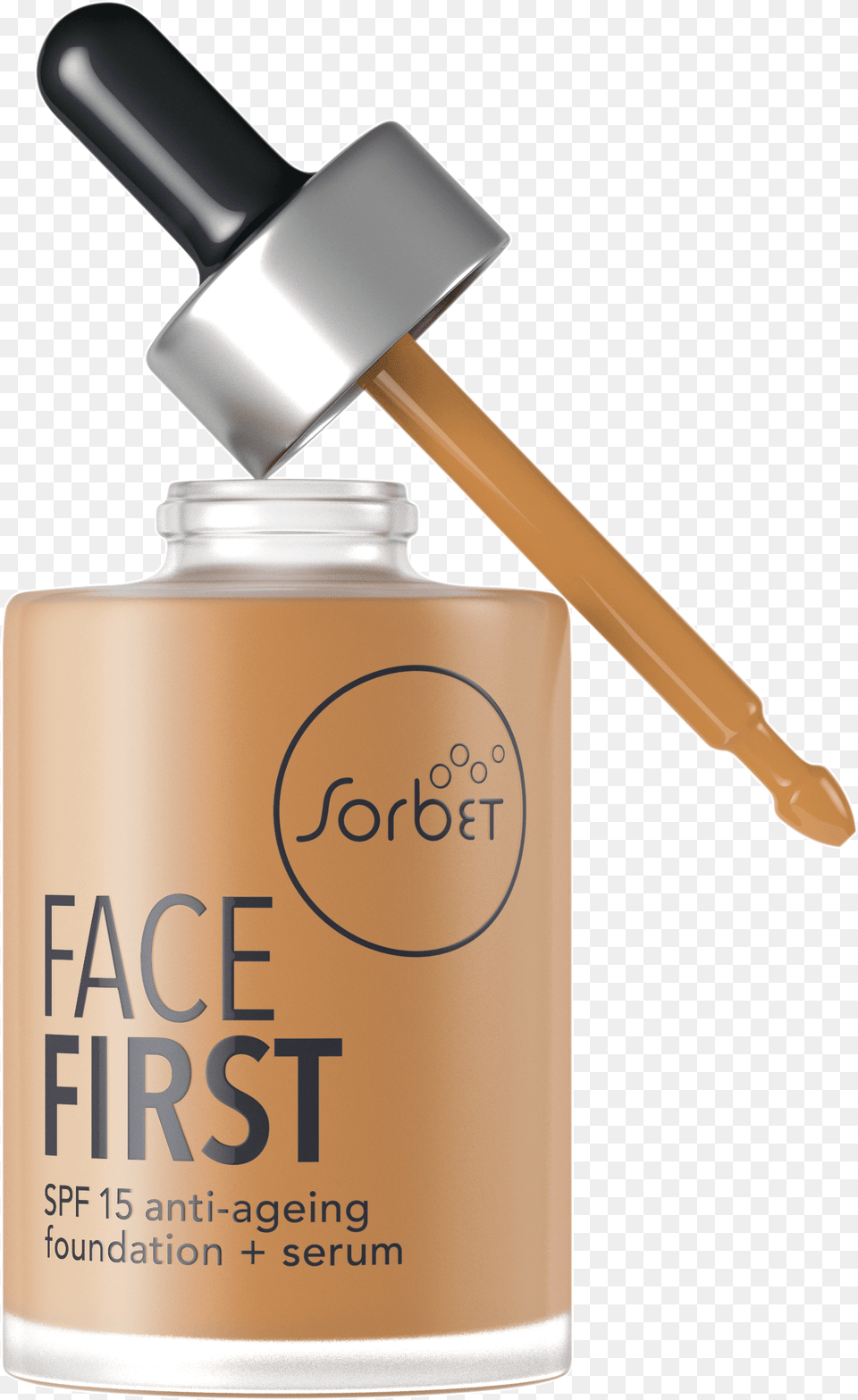 Sorbet Cosmetics Face First Cool Caramel Cosmetics, Bottle, Shaker Png Image