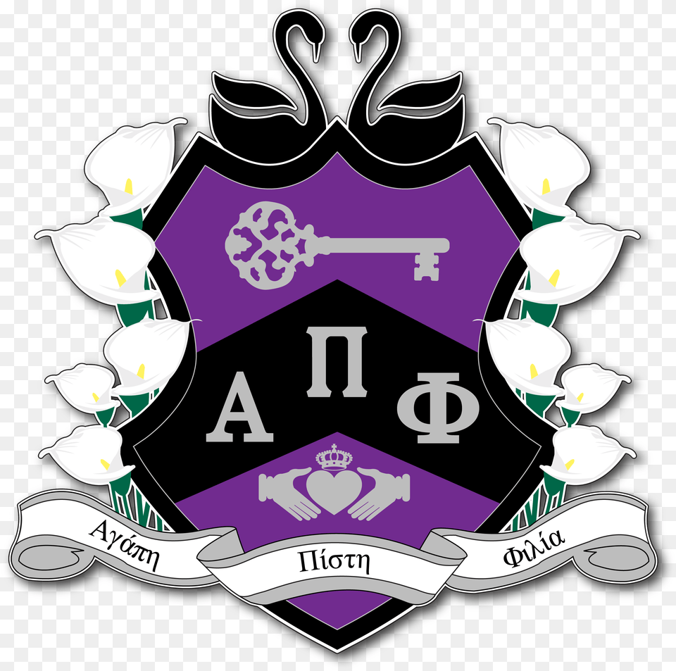 Sorority Alpha Pi Phi, Badge, Symbol, Logo, Emblem Free Transparent Png