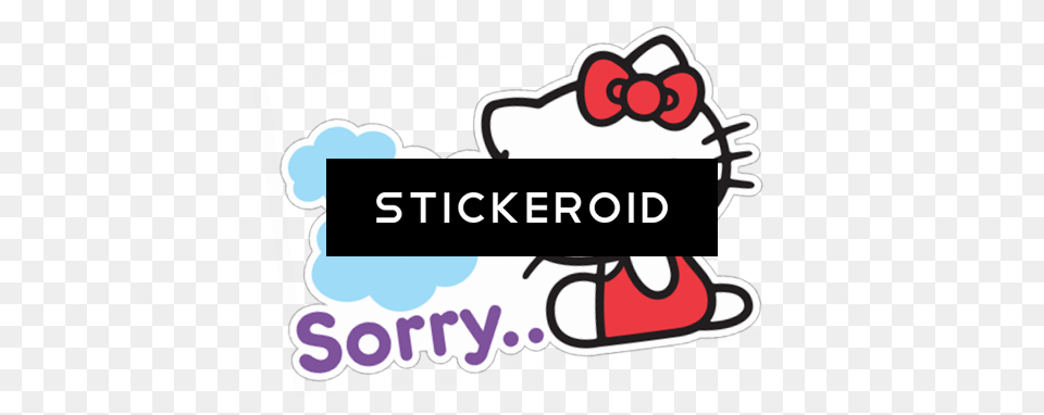 Sorry, Sticker, Advertisement, Text Free Png Download