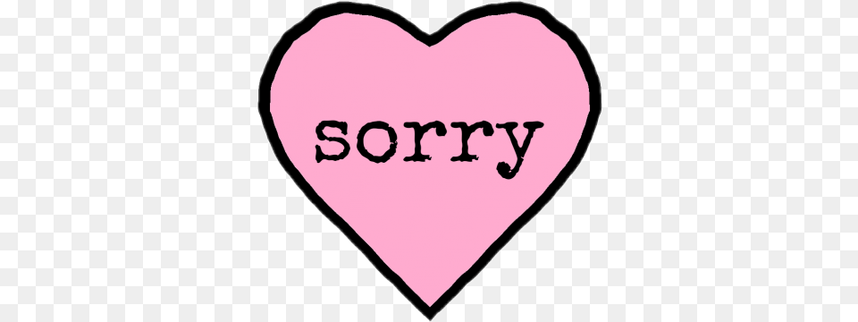 Sorry, Heart, Person Png Image
