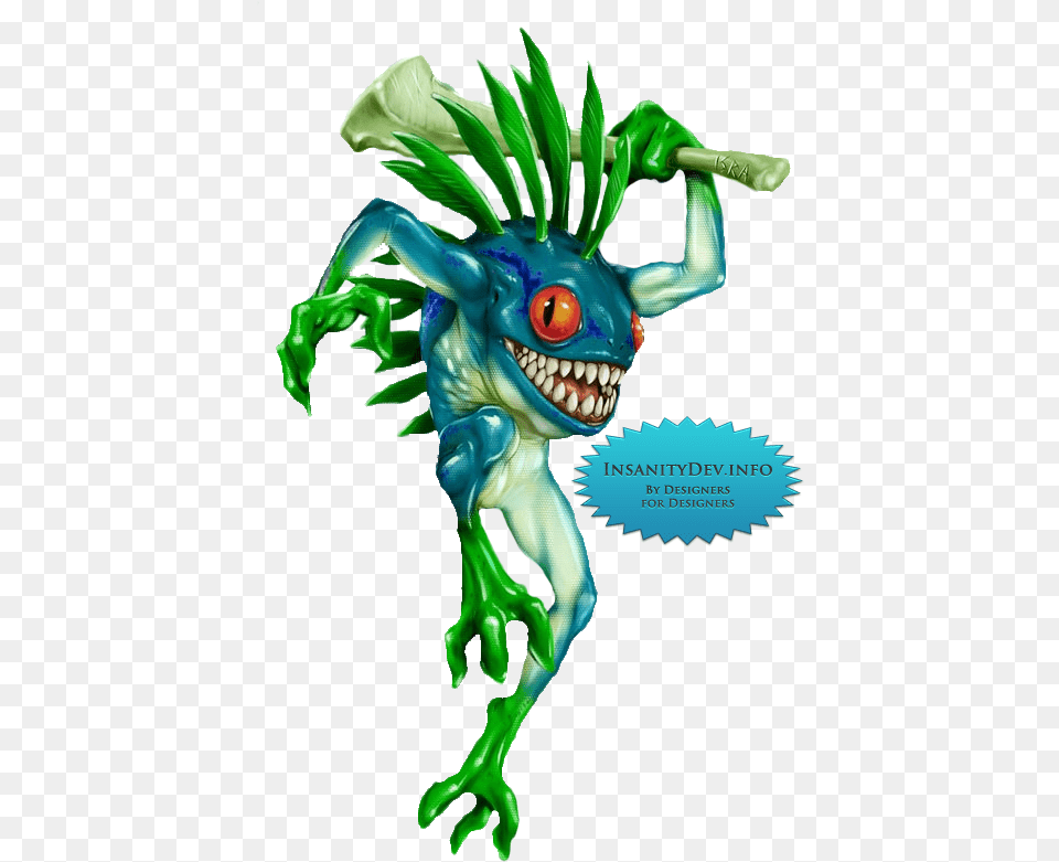 Sorry But My Rendering Skills Are Not Verry Good World Of Warcraft Murloc, Person, Alien, Green Free Png