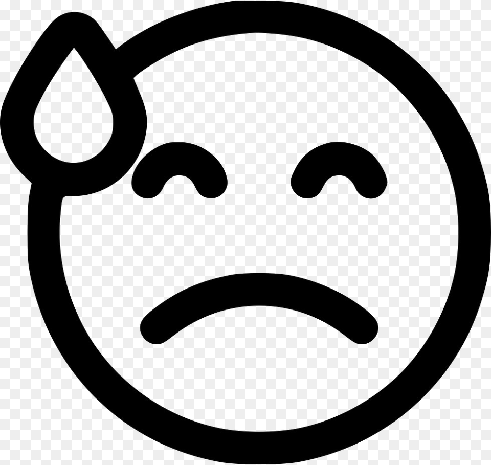 Sorry Emoji Image Transparency, Face, Head, Person, Stencil Free Transparent Png