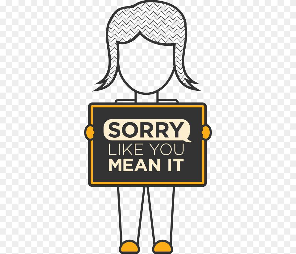 Sorry Like You Mean It, Advertisement, Text Free Transparent Png