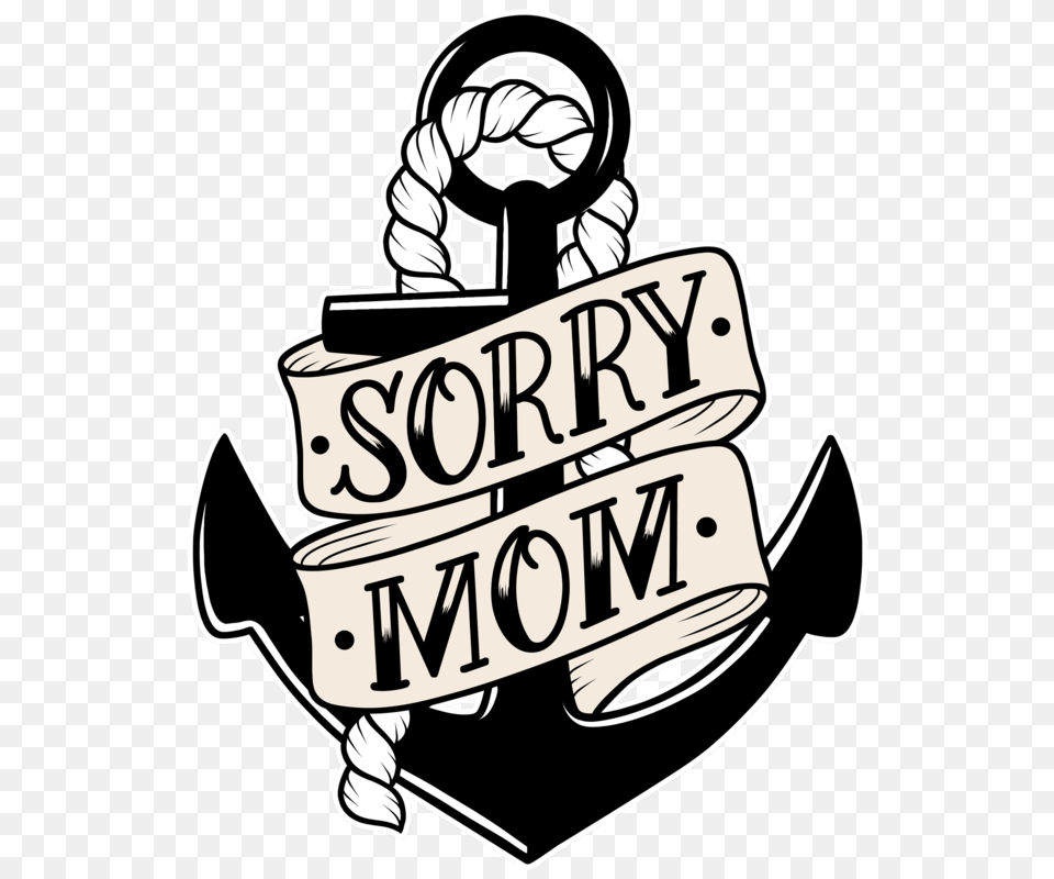 Sorry Mom, Electronics, Hardware, Hook, Anchor Free Transparent Png