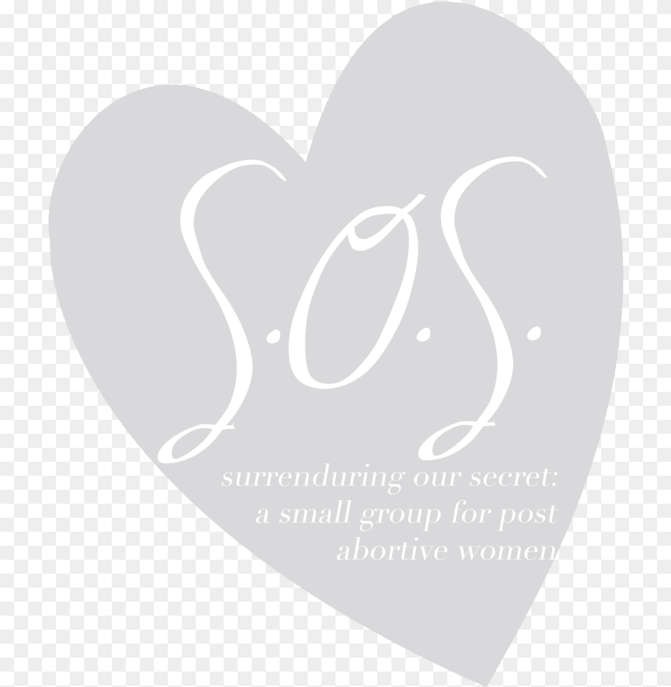 Sos Logo Heart, Stencil, Clothing, Hat Png Image