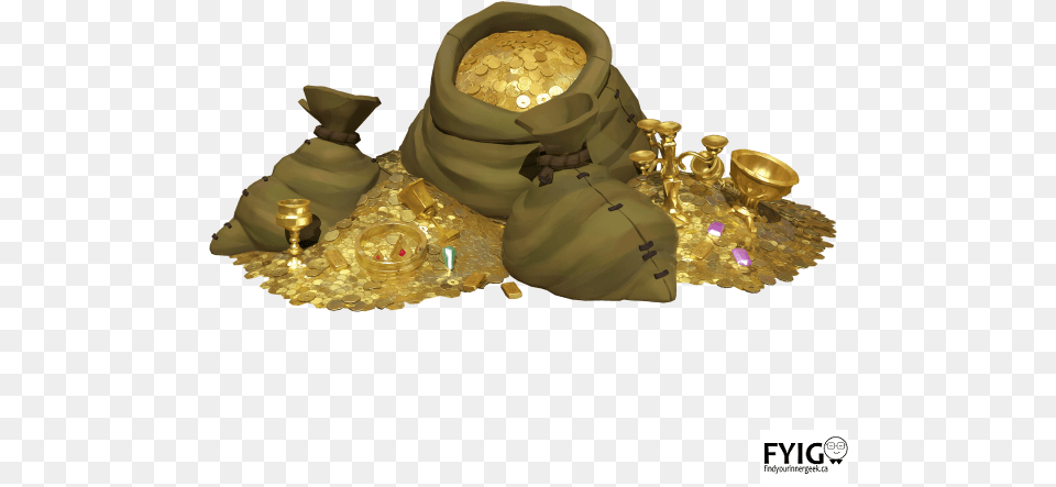 Sot E3 2016 Goldpile Sea Of Thieves Render, Treasure, Lighting, Gold Png Image