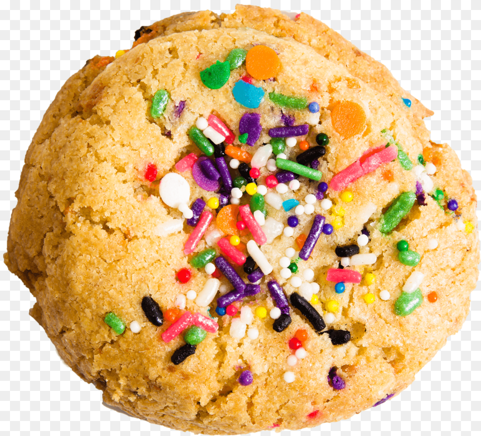 Soul Cake, Food, Sweets, Bread, Sprinkles Free Png Download