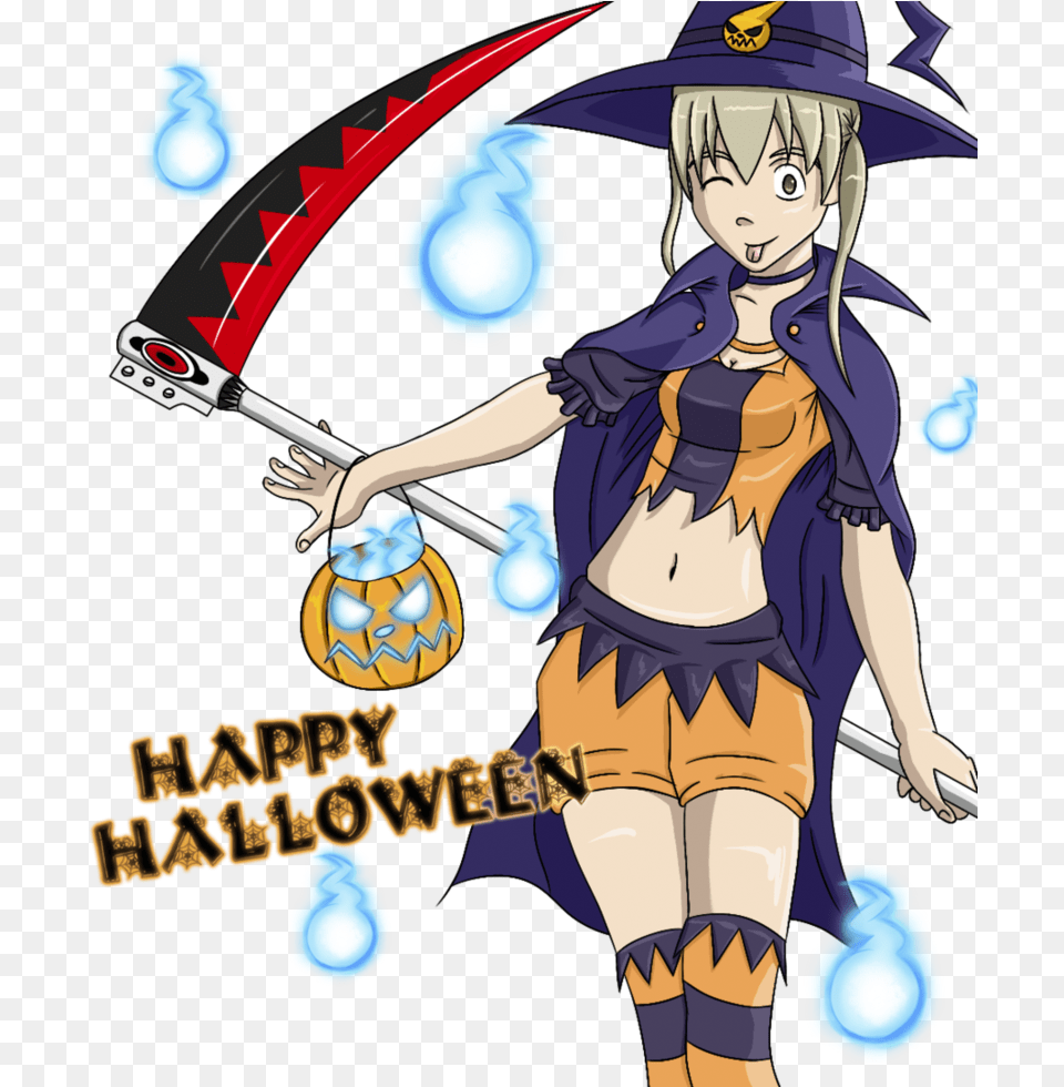 Soul Eater By Legendnoob Clip Art Black Halloween Cat Shower Curtains, Book, Comics, Publication, Person Free Transparent Png