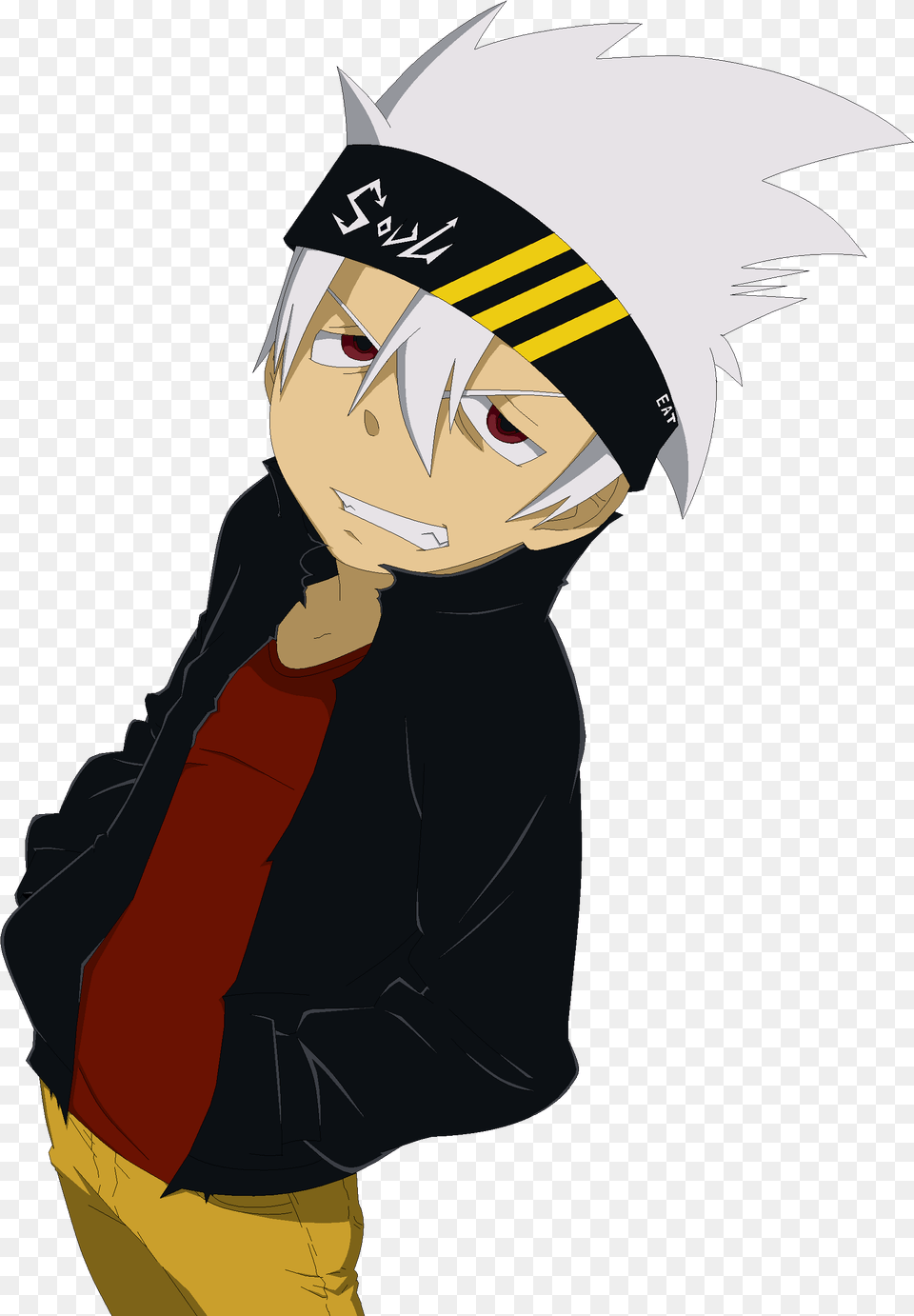 Soul Eater Evans Seb, Book, Comics, Person, Publication Free Png Download