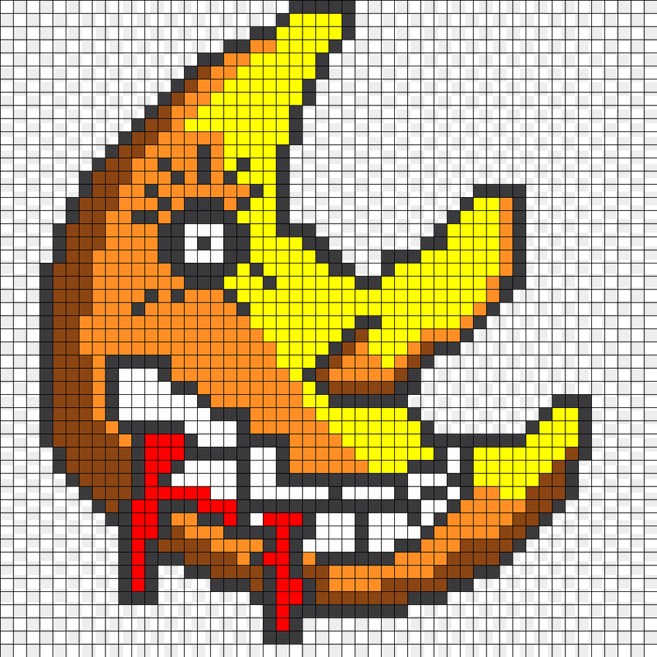 Soul Eater Moon Perler Bead Pattern Bead Sprite Easy Anime Pixel Art, Electronics, Hardware, Tile, Mosaic Free Png Download