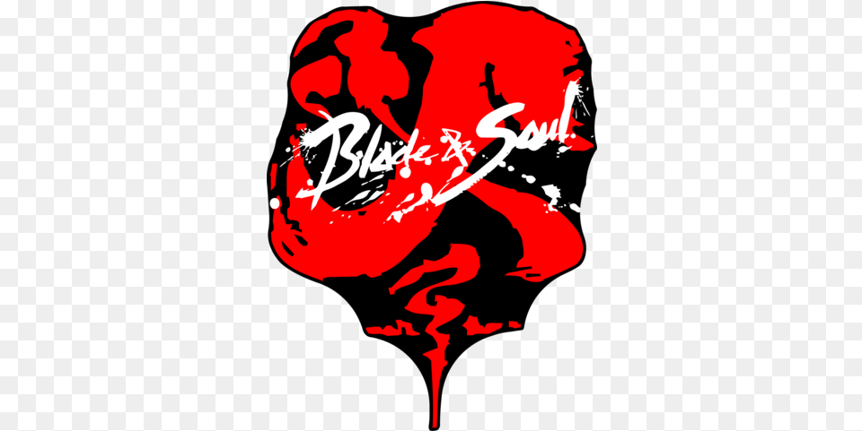 Soul Logo Atop The Crimson Legion Blade And Soul Anime, Person, Text Free Transparent Png
