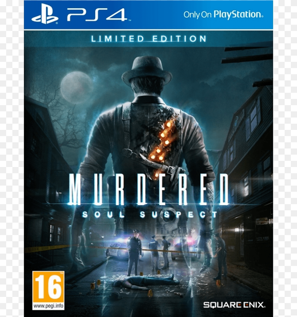 Soul Suspect Limited Edition Murdered Soul Suspect Limited Edition Xbox, Advertisement, Poster, Adult, Person Free Png Download