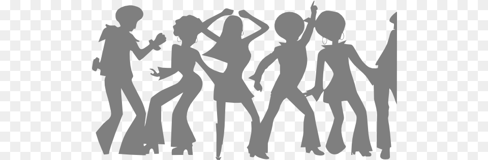 Soul Train Clip Art Image African American Line Dancing, Silhouette, Baby, Leisure Activities, Person Free Png Download