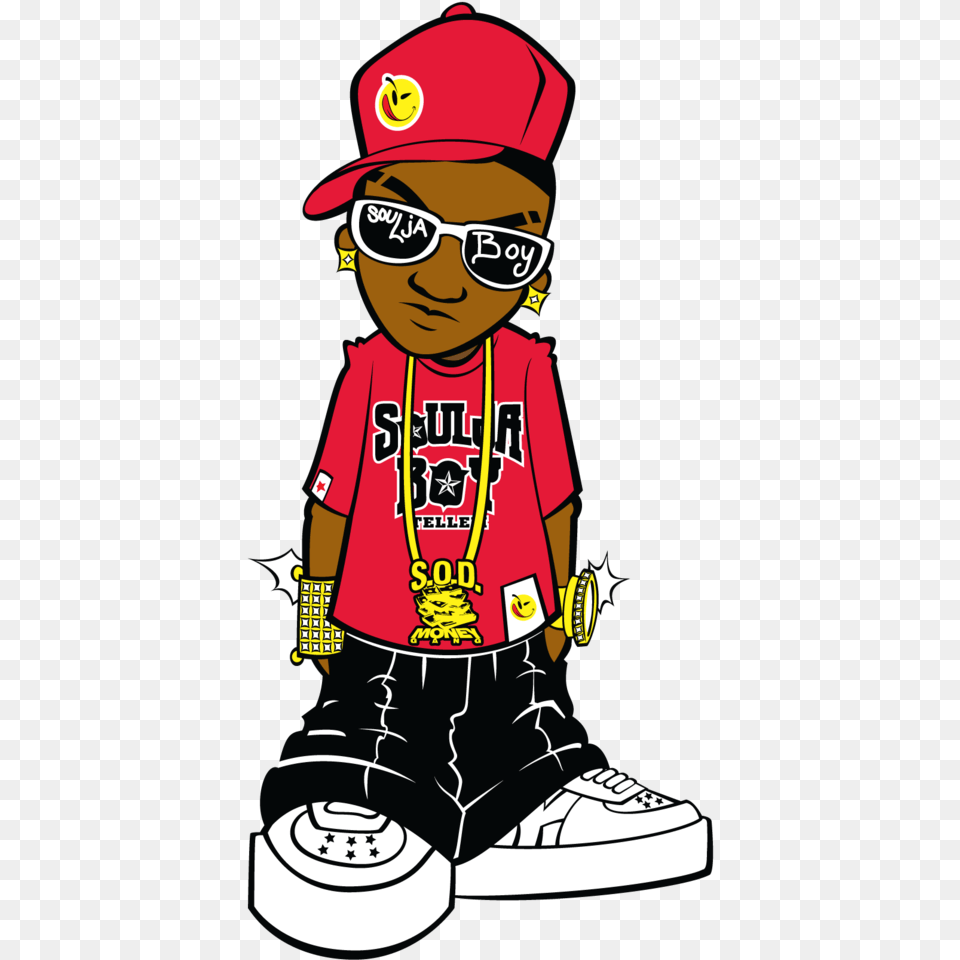 Soulaboy Thefinalmasterpiece Cartoon Hip Hop Boy, Accessories, Hat, Sunglasses, Clothing Png
