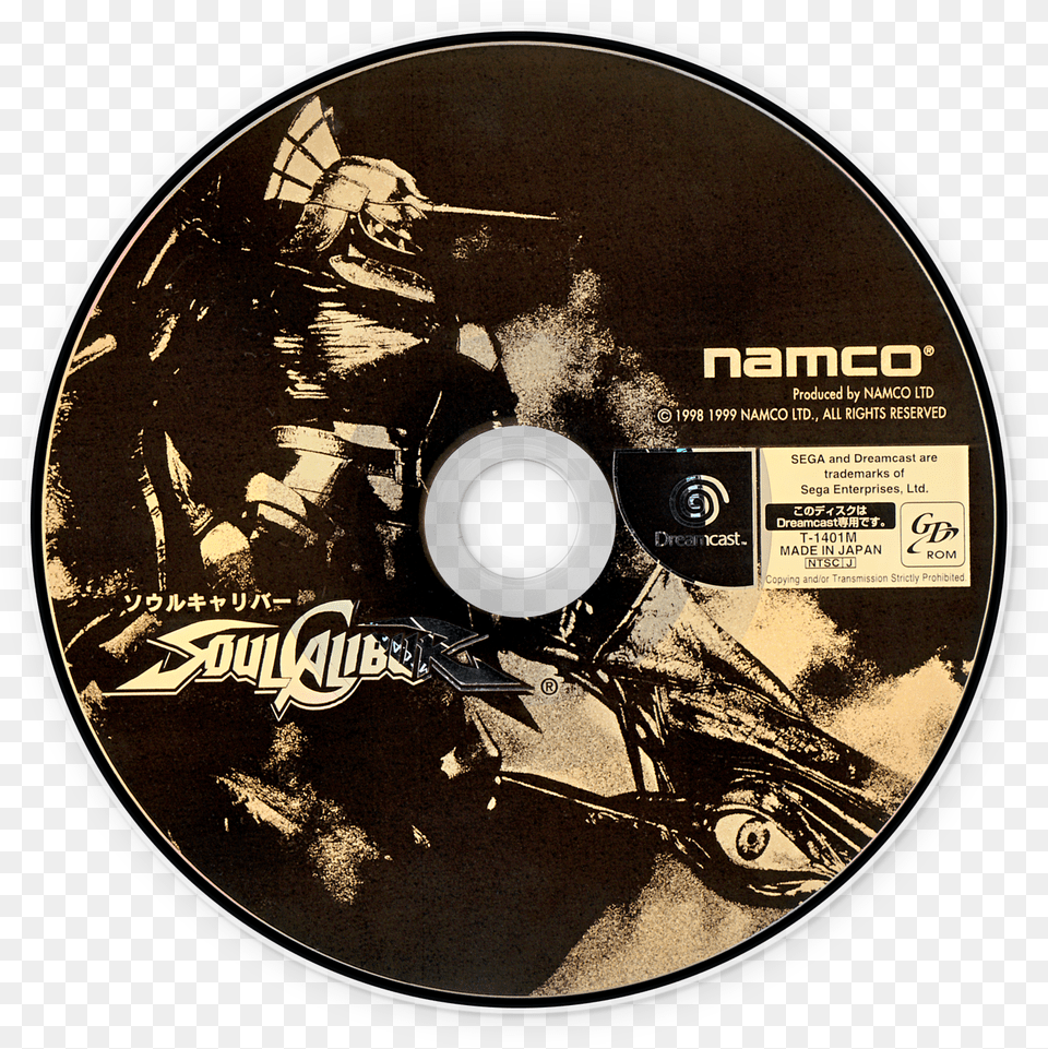 Soulcalibur Details Launchbox Games Database Optical Storage, Disk, Dvd, Adult, Male Png Image