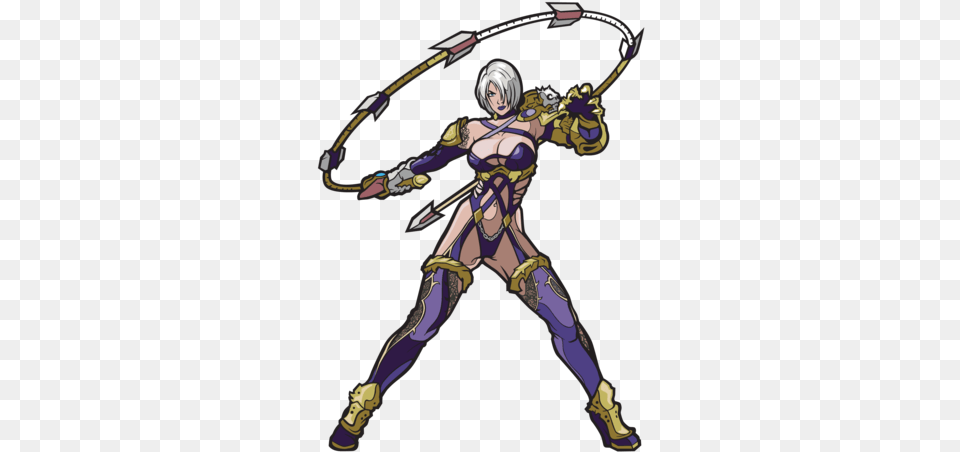 Soulcalibur Ivy Valentine Figpin Ivy Soul Calibur, Book, Comics, Publication, Adult Png