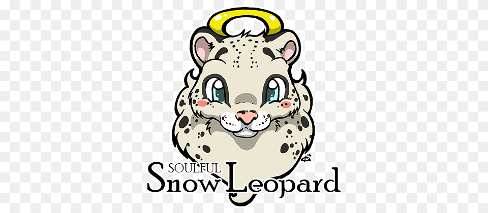 Soulful Snow Leopard Dark Bunny Sauces, Advertisement, Poster, Ammunition, Grenade Free Transparent Png