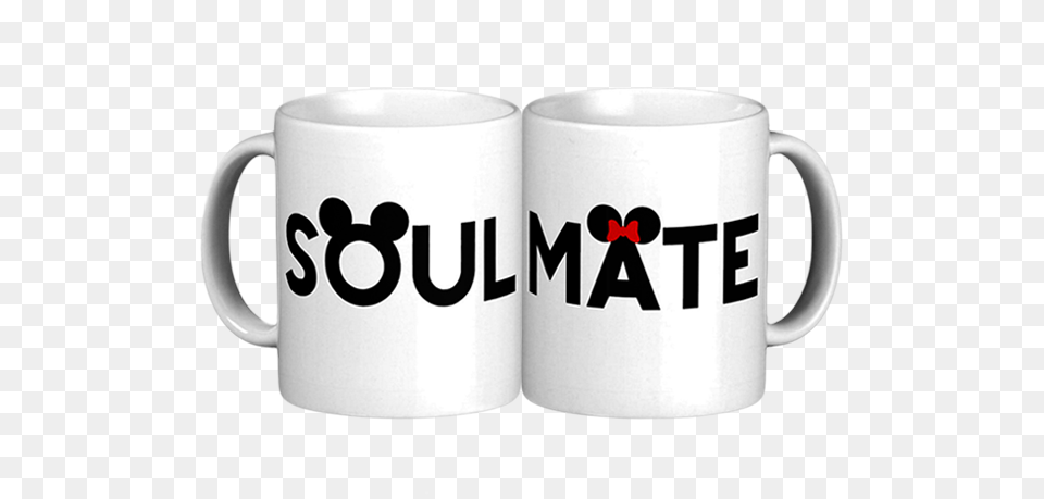 Soulmate Couple Mugs Soulmate, Cup, Beverage, Coffee, Coffee Cup Free Png Download