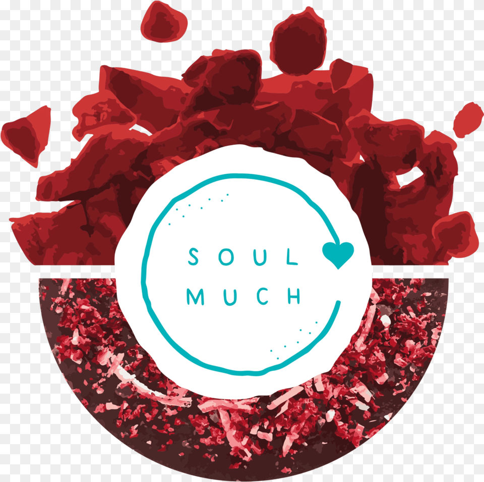 Soulmuch Red Velvet Beet Cookie Soul Much Logo, Flower, Petal, Plant Free Transparent Png