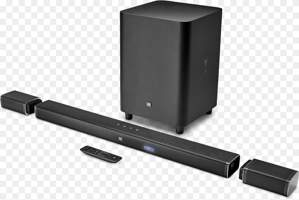 Sound Bar, Electronics, Home Theater, Speaker, Remote Control Free Png
