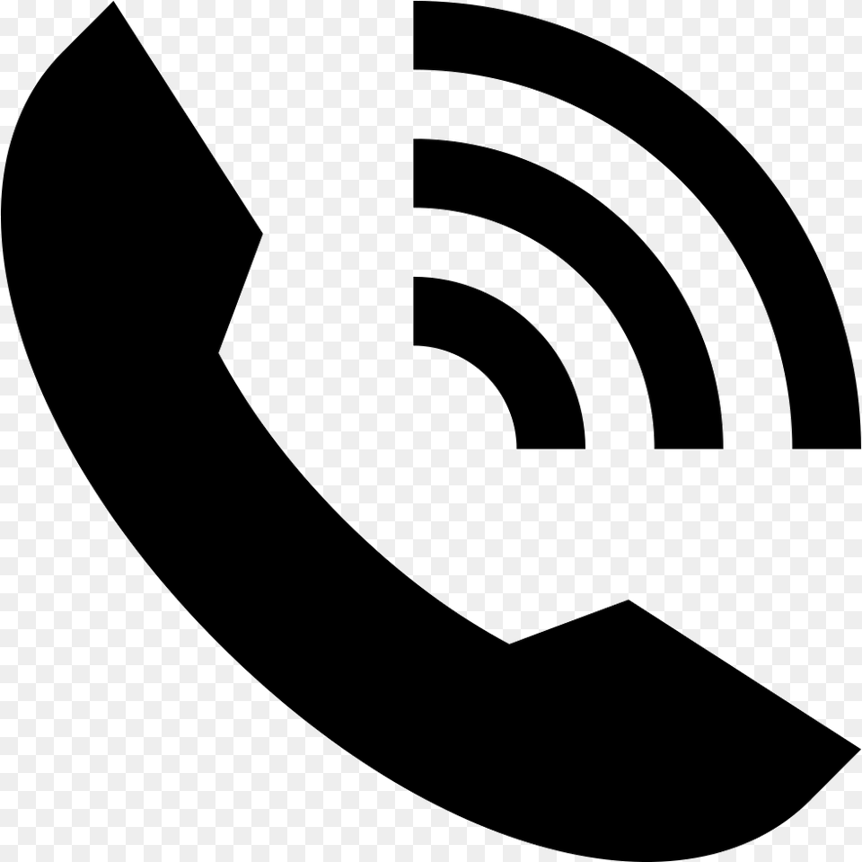 Sound File Phone Ring Symbol, Stencil Free Transparent Png