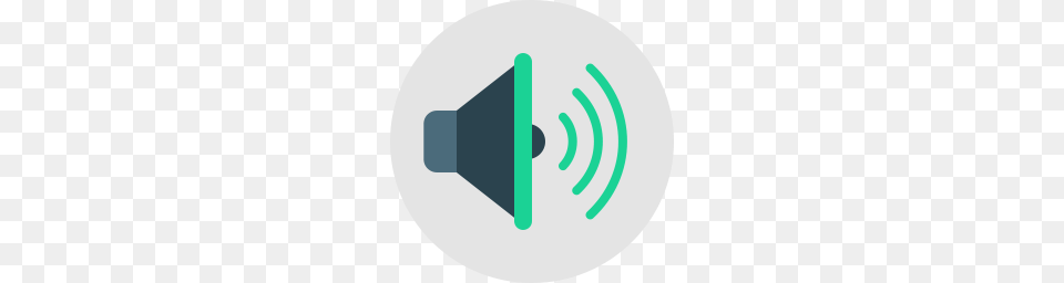 Sound On Icon Flat, Lighting Free Png