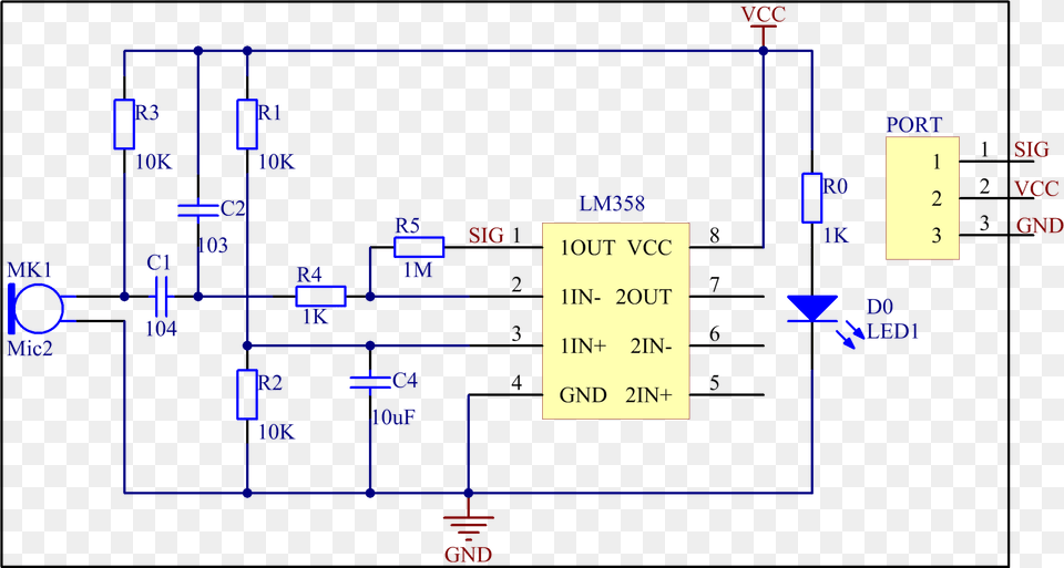 Sound Sensor Module Schematic, Diagram, Scoreboard Free Png