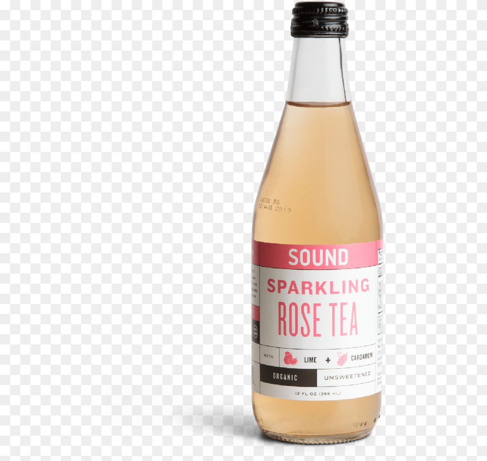 Sound Sparkling Rose Tea, Bottle, Alcohol, Beer, Beverage Png