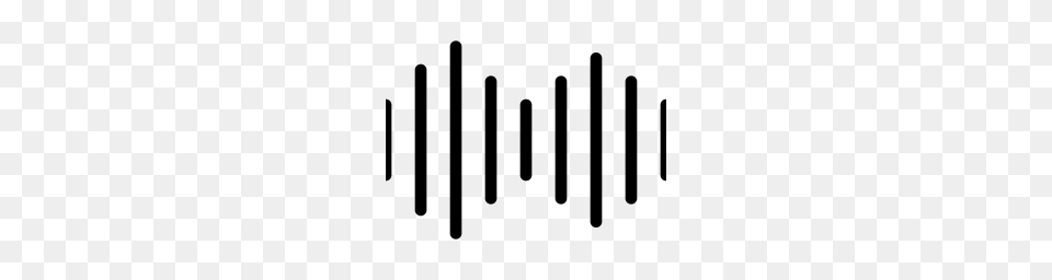 Sound Wave Clipart Vibration, Gray Free Png Download