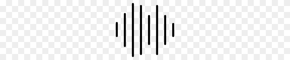 Sound Wave Icons Noun Project, Gray Free Transparent Png