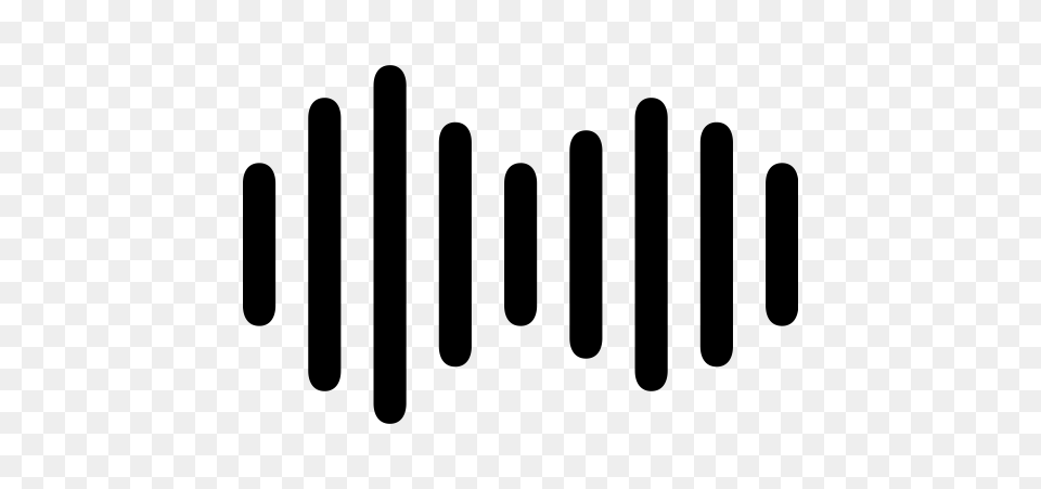 Sound Wave Sound Speaker Icon With And Vector Format, Gray Png