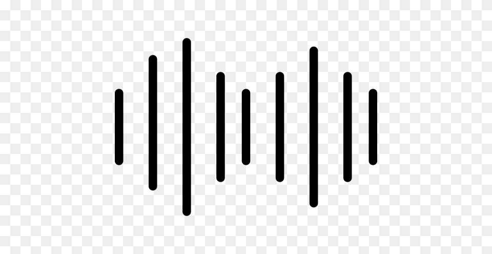 Sound Wave Sound Speaker Icon With And Vector Format, Gray Free Png