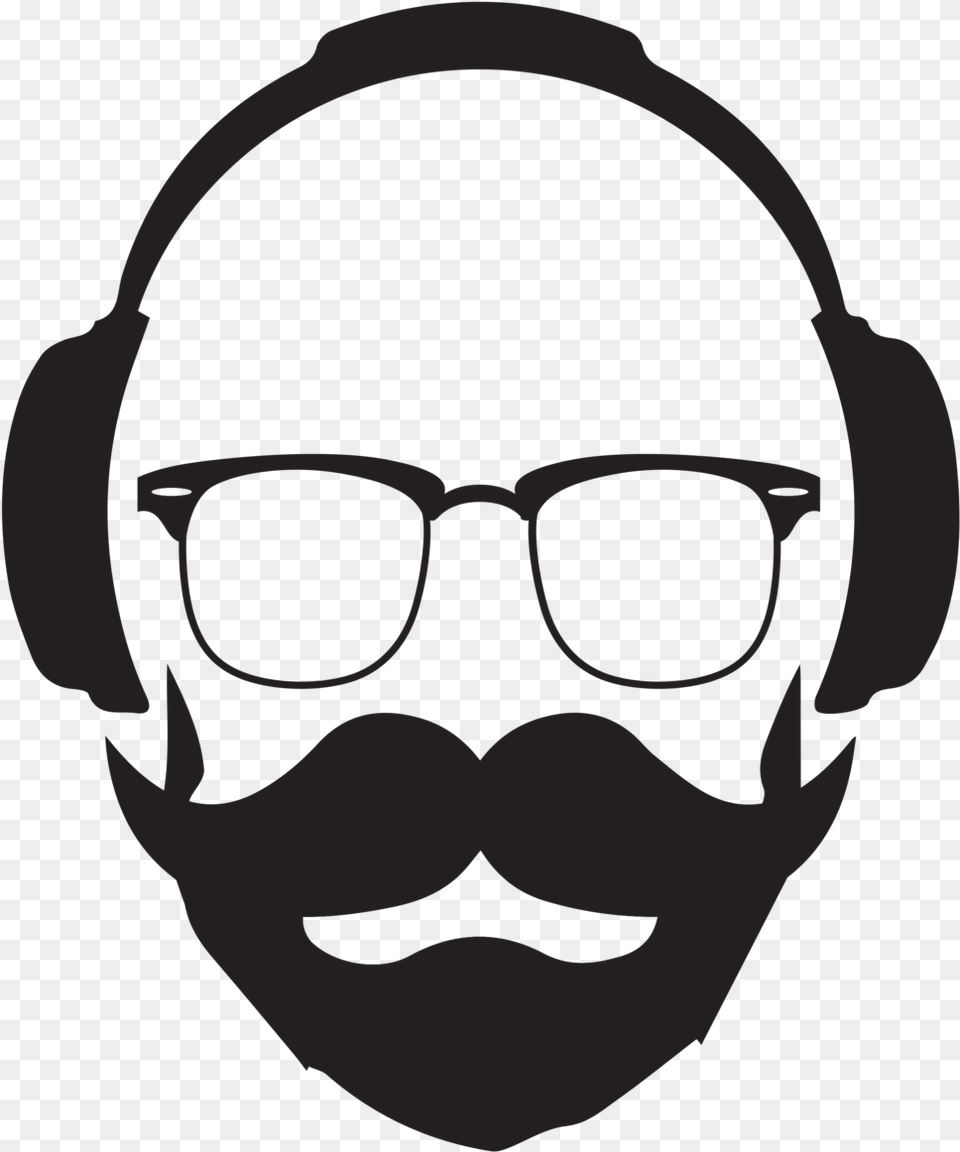 Sound Waves And Headphones, Accessories, Glasses, Head, Person Png