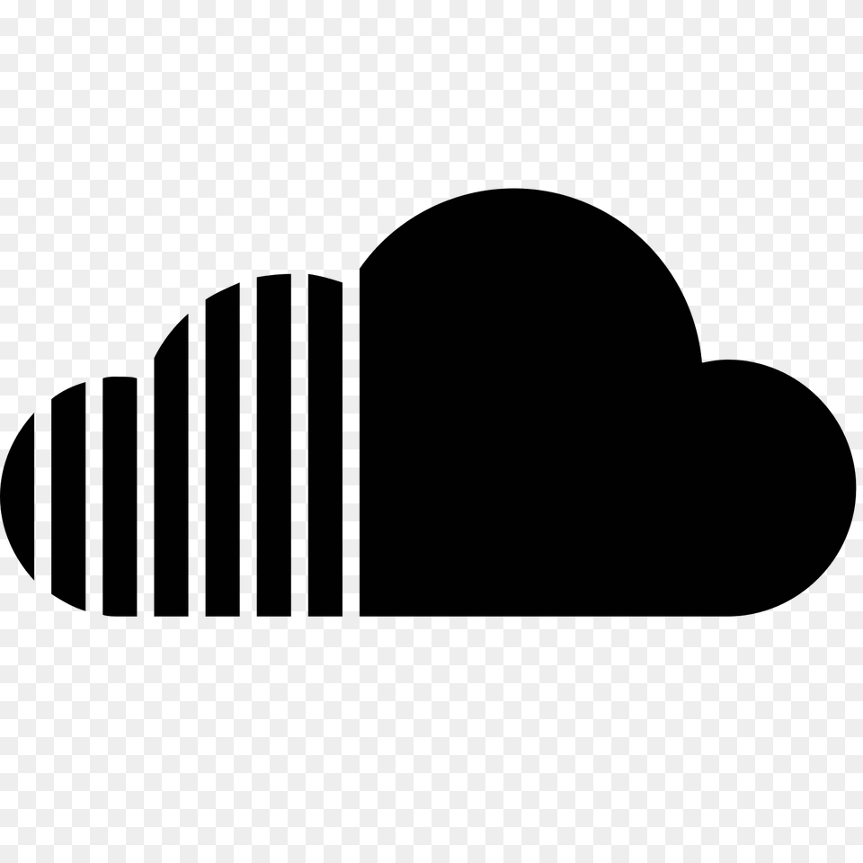 Soundcloud Filled Icon, Gray Png Image